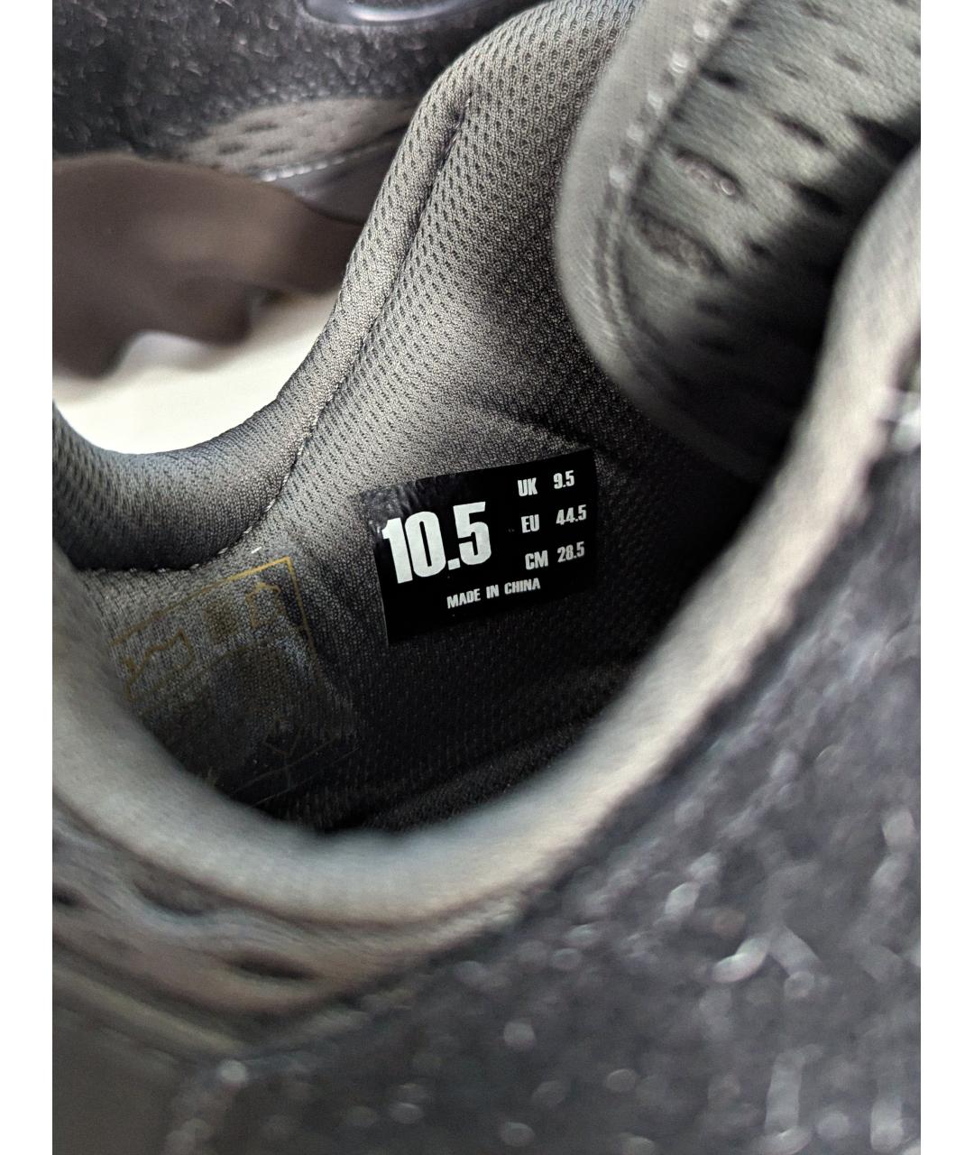 OAKLEY Антрацитовые нубуковые низкие кроссовки / кеды, фото 5