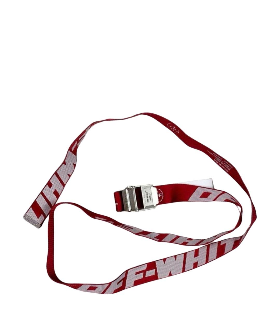 OFF-WHITE Красный ремень, фото 1