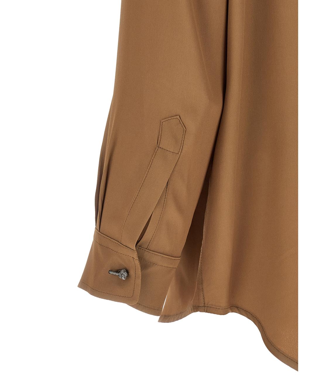 MAGLIANO Коричневая кэжуал рубашка, фото 4