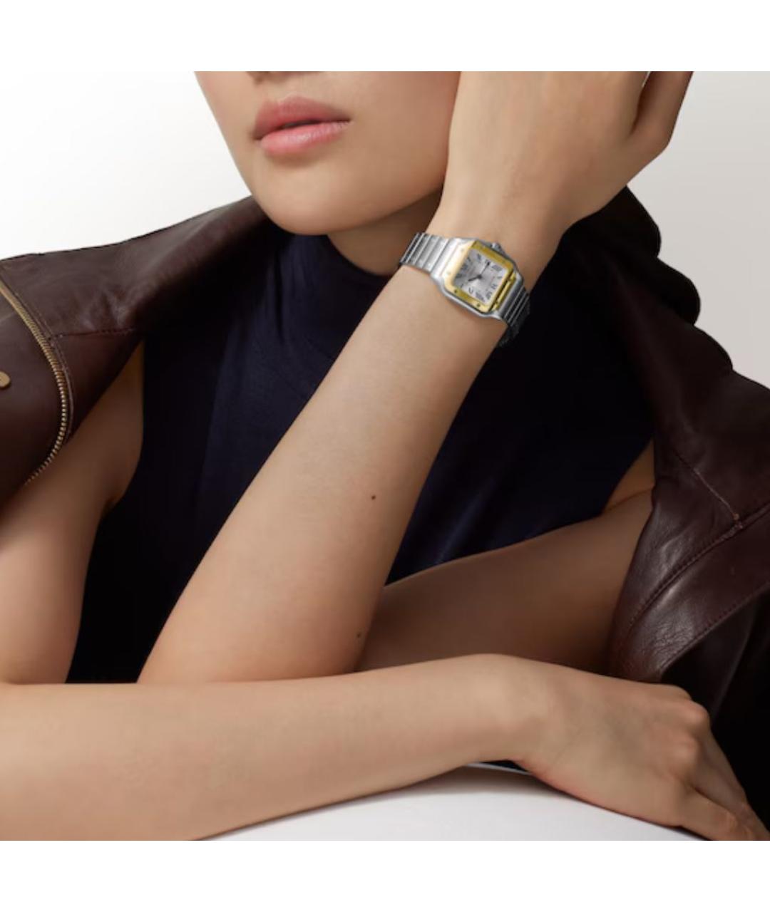 CARTIER Серебряные часы, фото 2