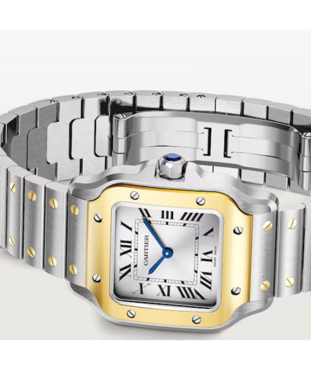 CARTIER Серебряные часы, фото 5