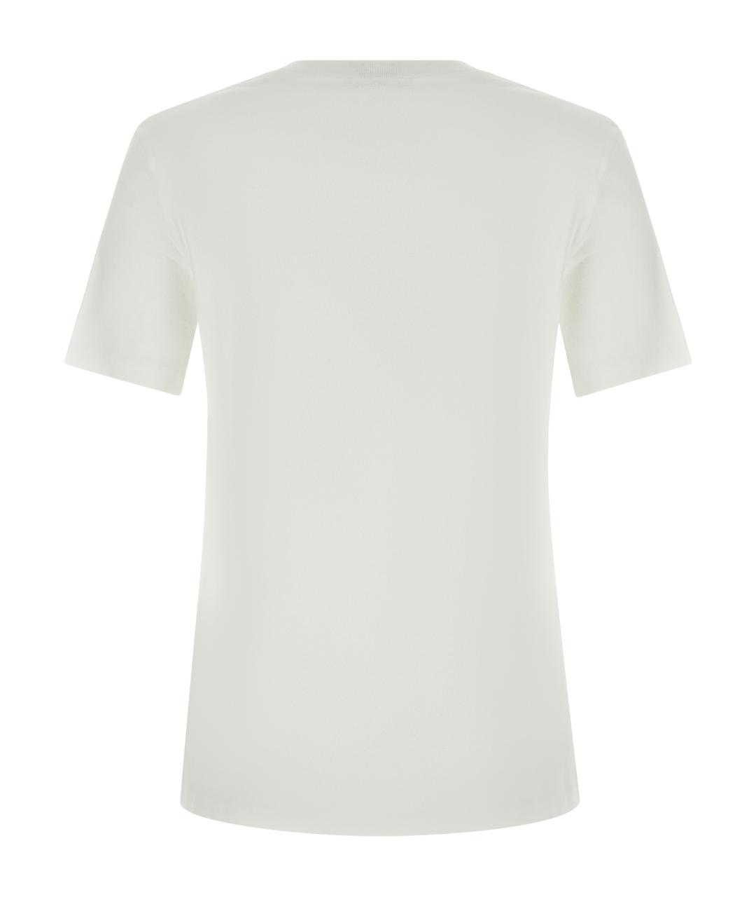 CHLOE Белая хлопковая футболка, фото 2