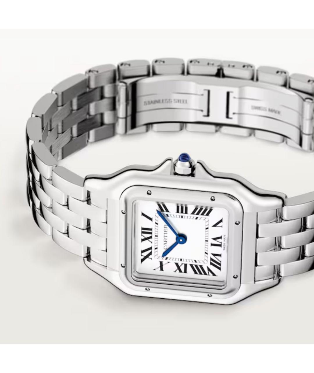 CARTIER Серебряные часы, фото 7