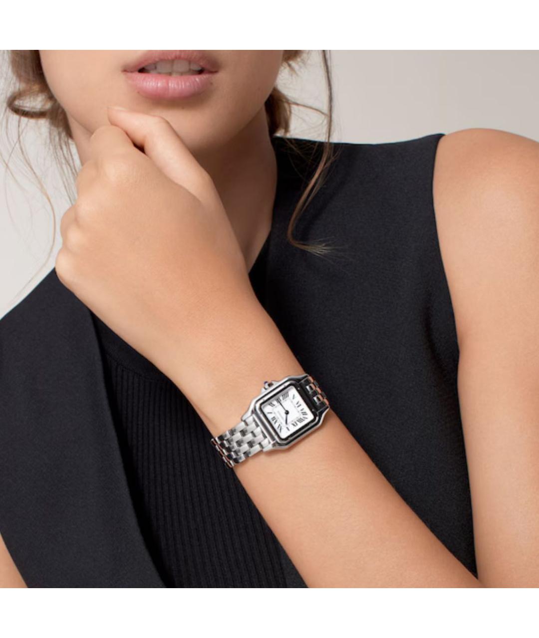 CARTIER Серебряные часы, фото 2