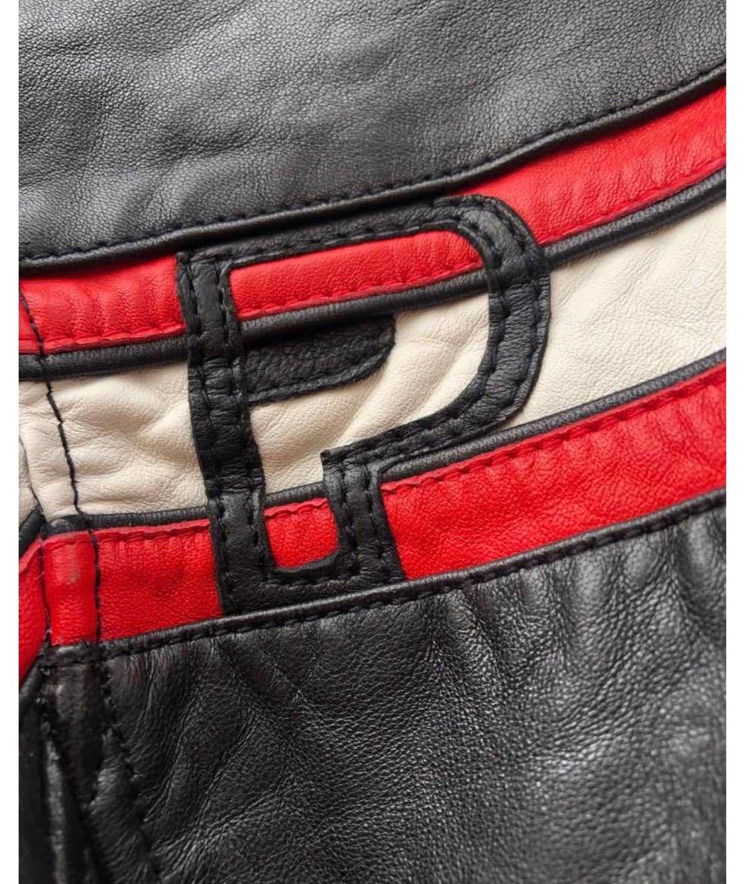 PINKO Черная кожаная куртка, фото 7