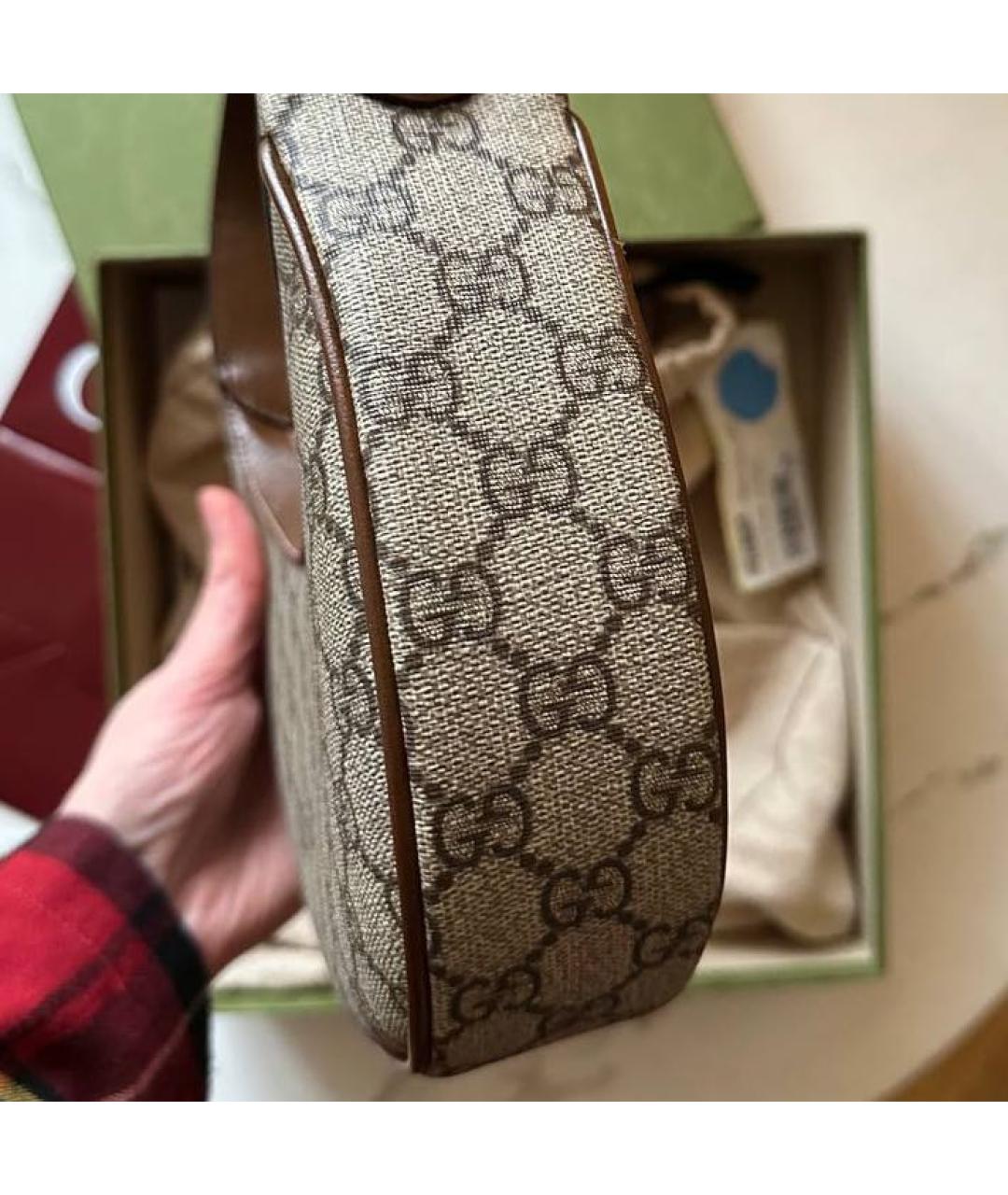 GUCCI Бежевая сумка через плечо, фото 7