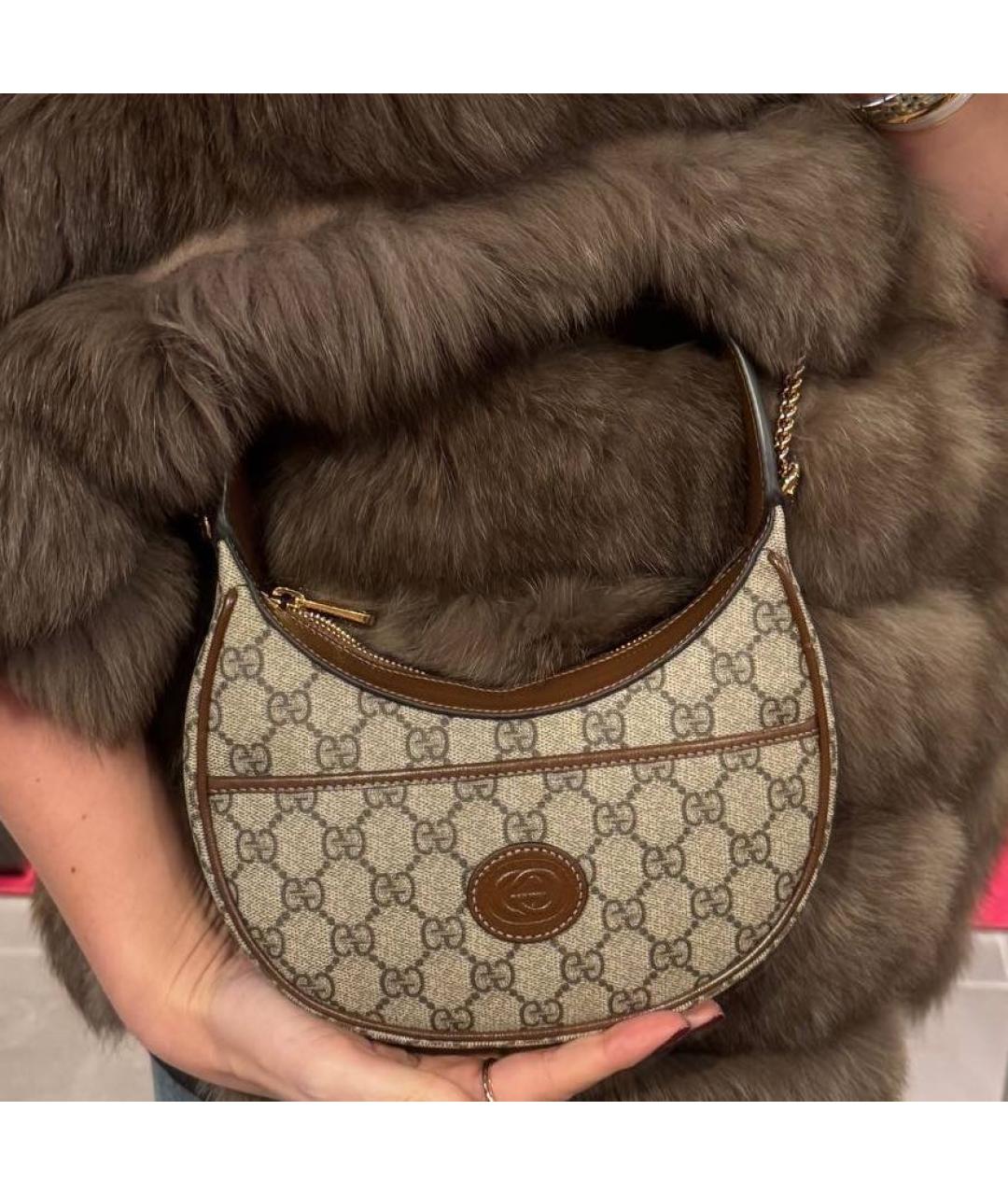 GUCCI Бежевая сумка через плечо, фото 3