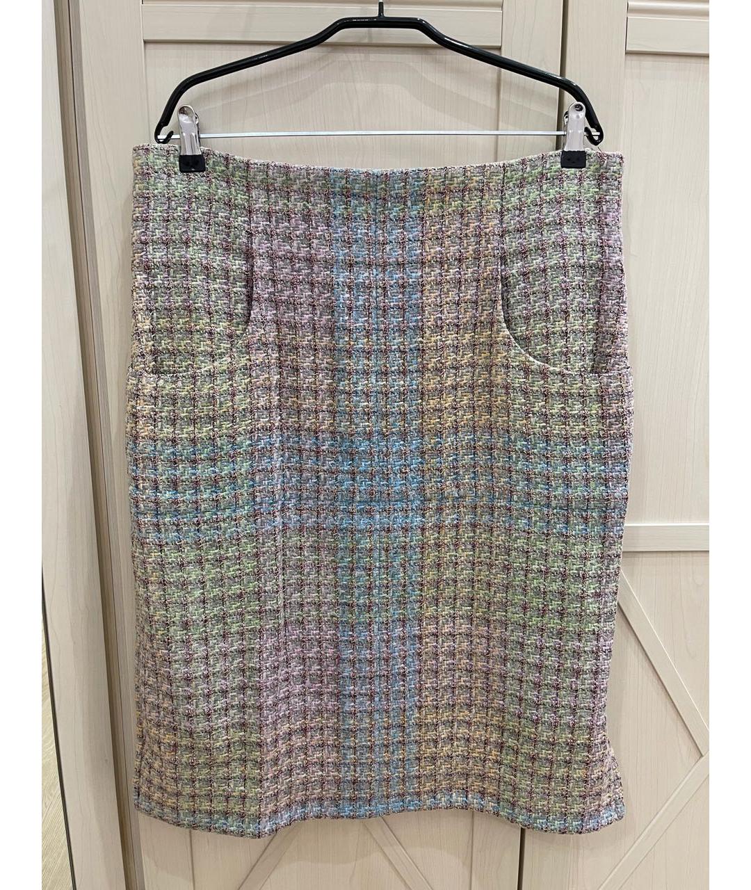 CHANEL Мульти твидовый костюм с юбками, фото 2