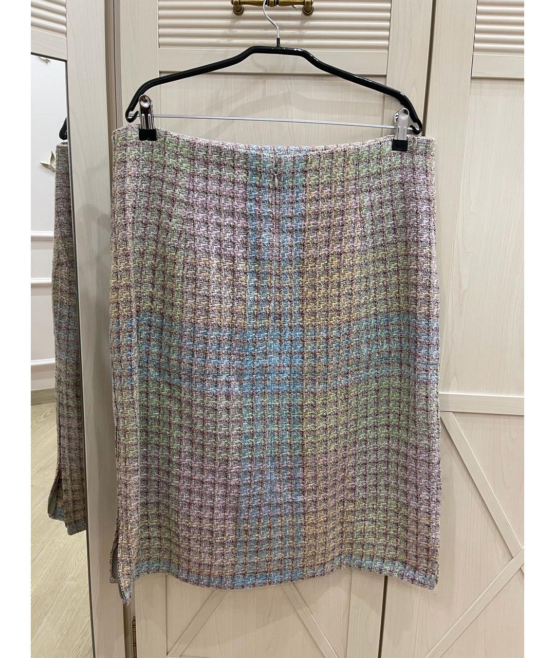 CHANEL Мульти твидовый костюм с юбками, фото 5