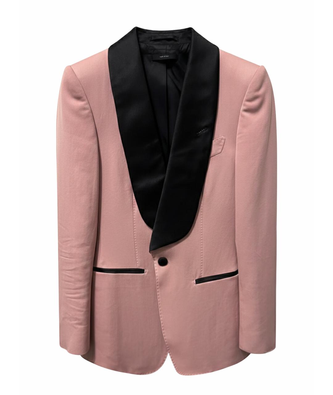 TOM FORD Розовый вискозный жакет/пиджак, фото 1