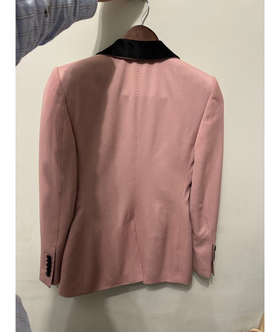 TOM FORD Розовый вискозный жакет/пиджак, фото 2