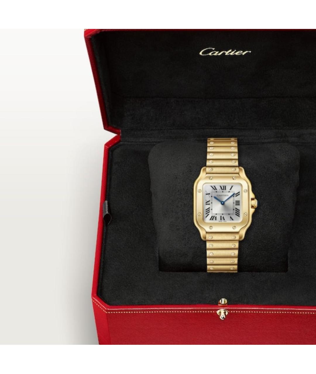CARTIER Золотые часы из желтого золота, фото 5