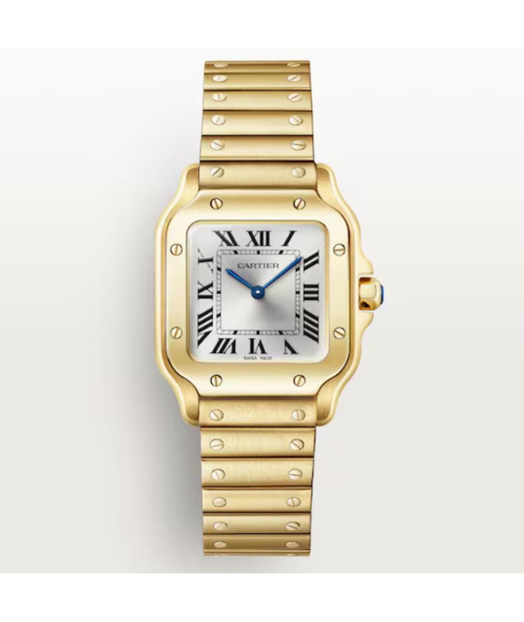 CARTIER Золотые часы из желтого золота, фото 6