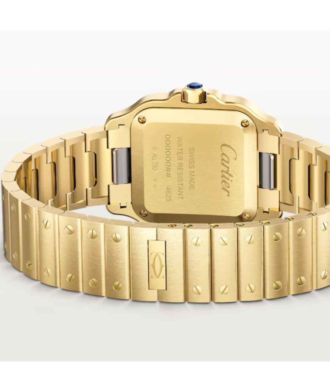 CARTIER Золотые часы из желтого золота, фото 3