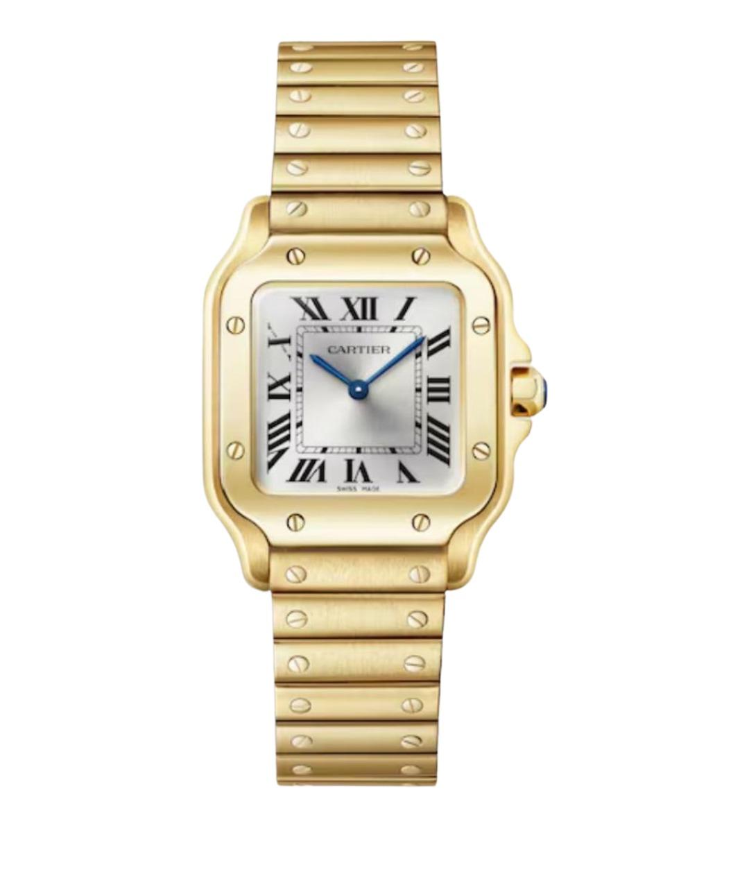 CARTIER Золотые часы из желтого золота, фото 1