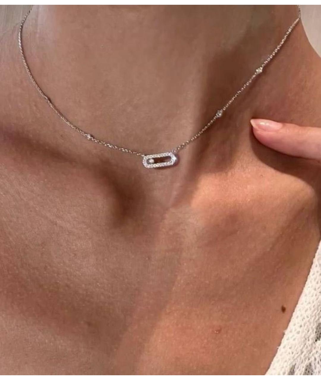 MESSIKA Золотая подвеска из белого золота, фото 2