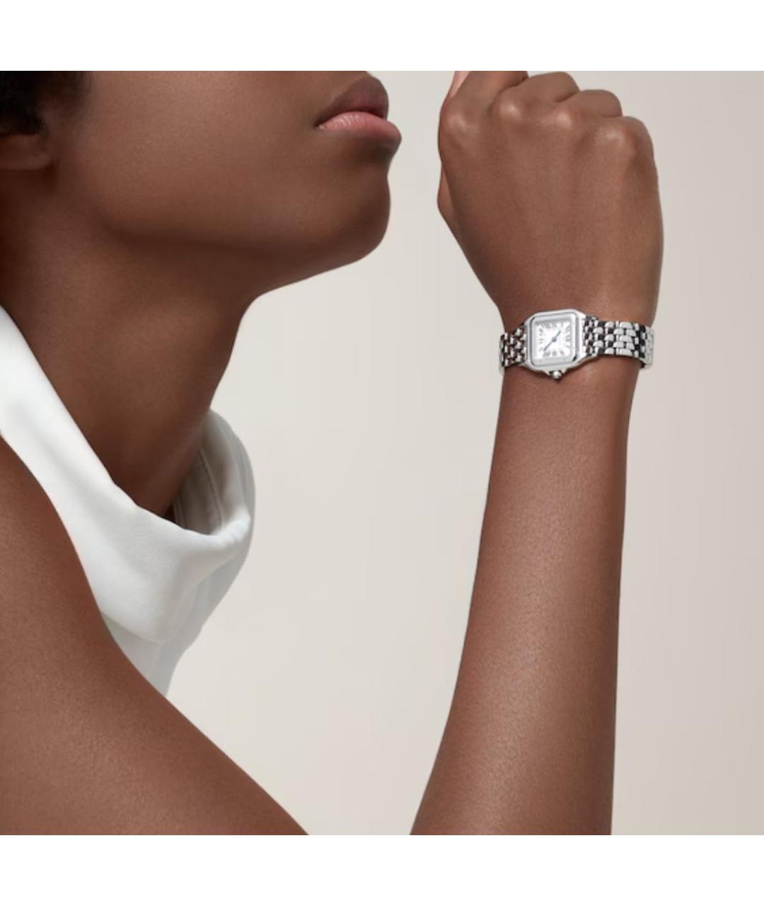 CARTIER Серебряные часы, фото 2