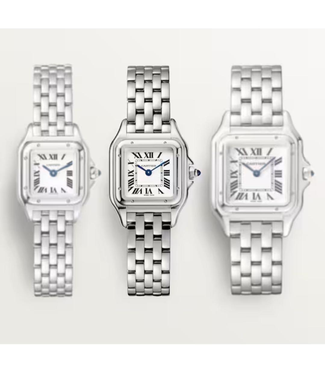 CARTIER Серебряные часы, фото 4