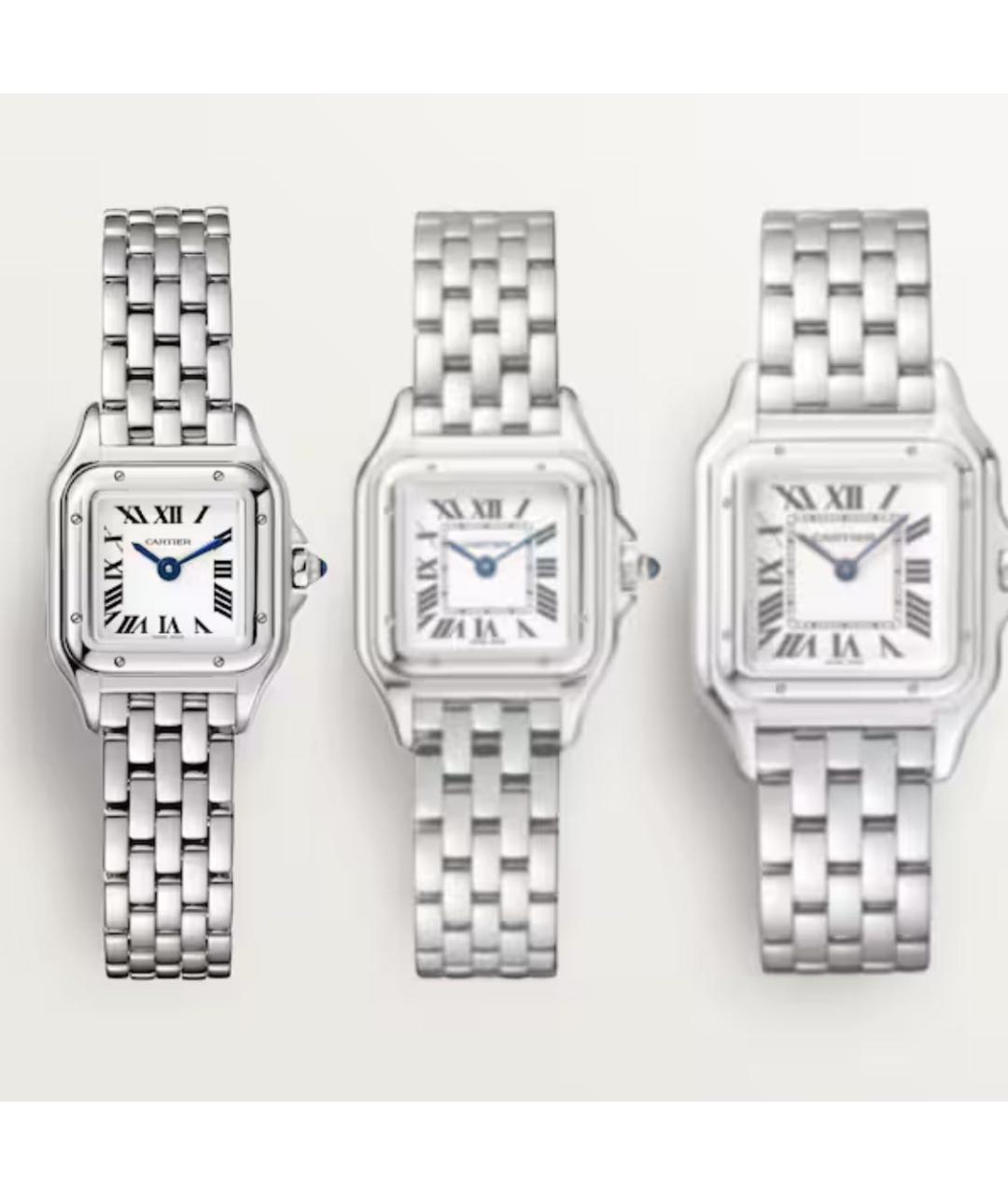 CARTIER Серебряные часы, фото 6