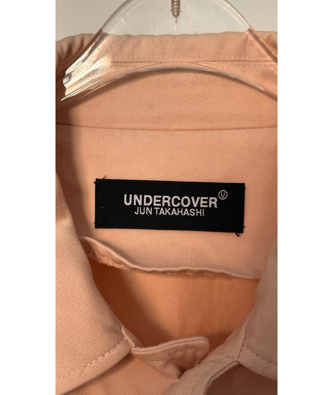 UNDERCOVER Бежевое пальто, фото 3