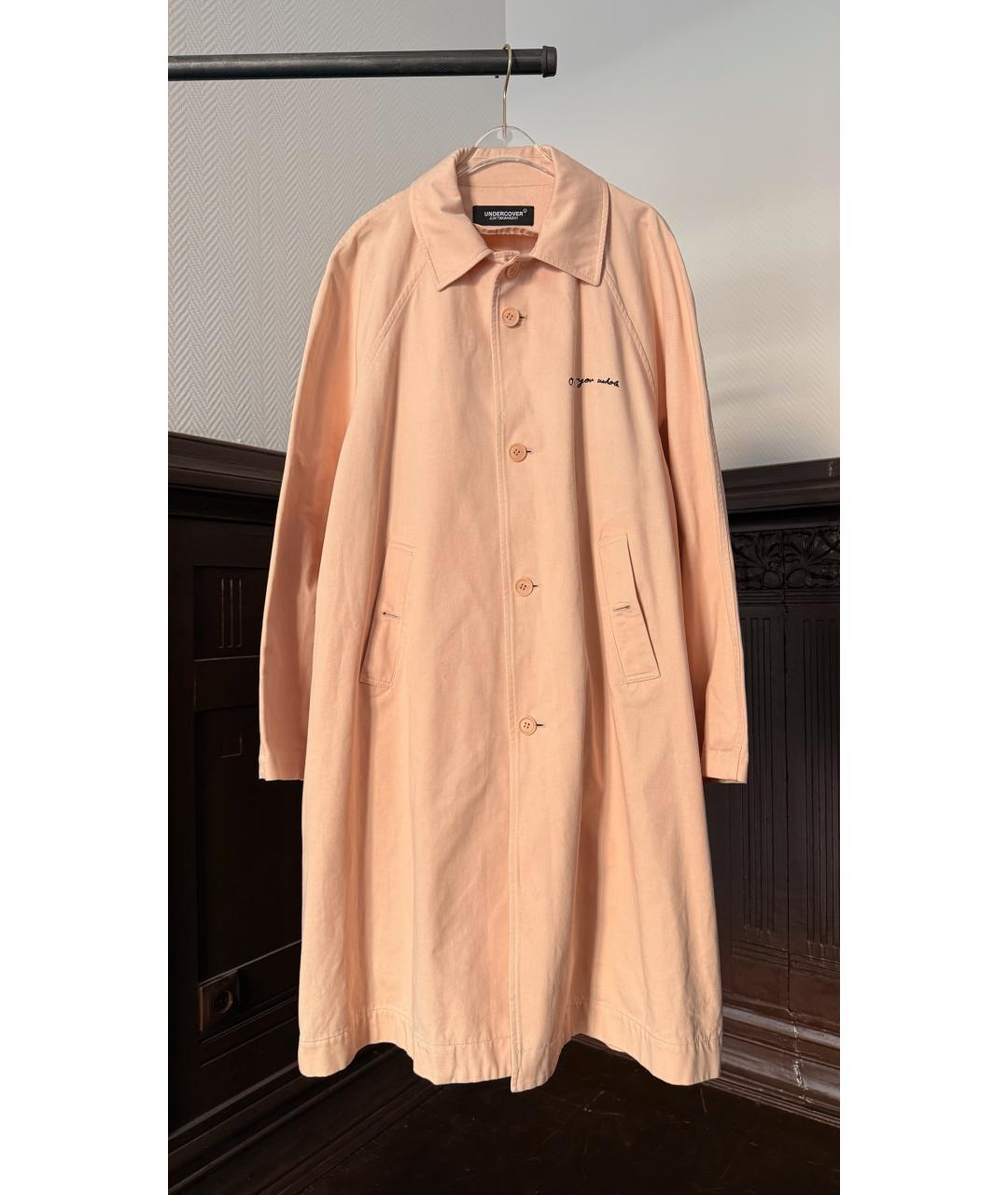 UNDERCOVER Бежевое пальто, фото 5