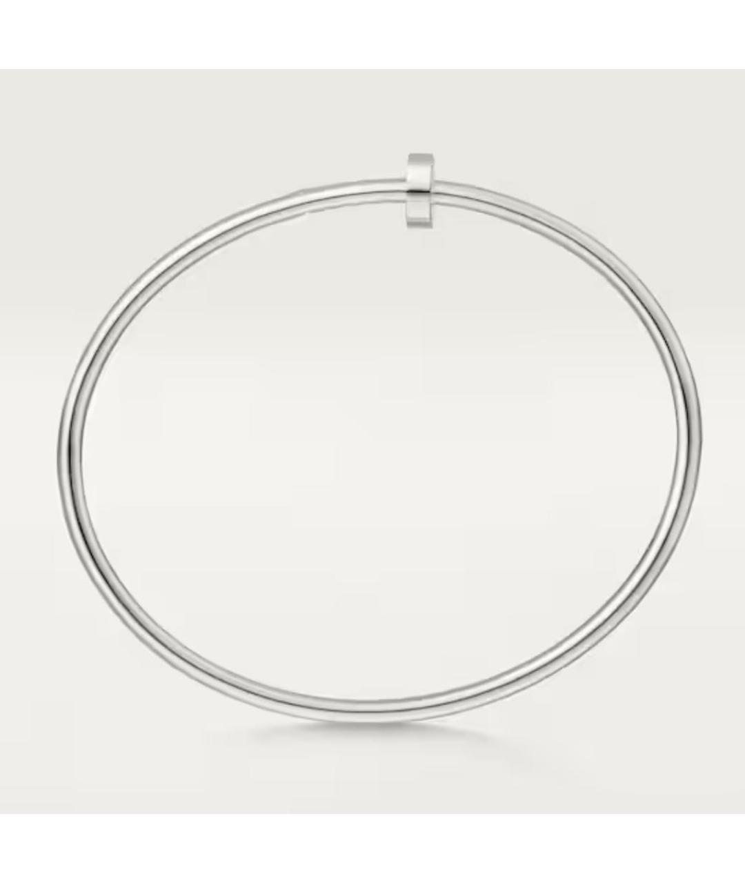 CARTIER Серебрянный браслет из белого золота, фото 4