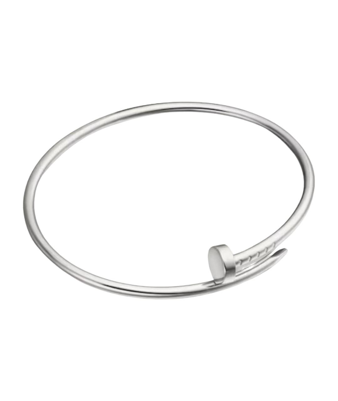 CARTIER Серебрянный браслет из белого золота, фото 1