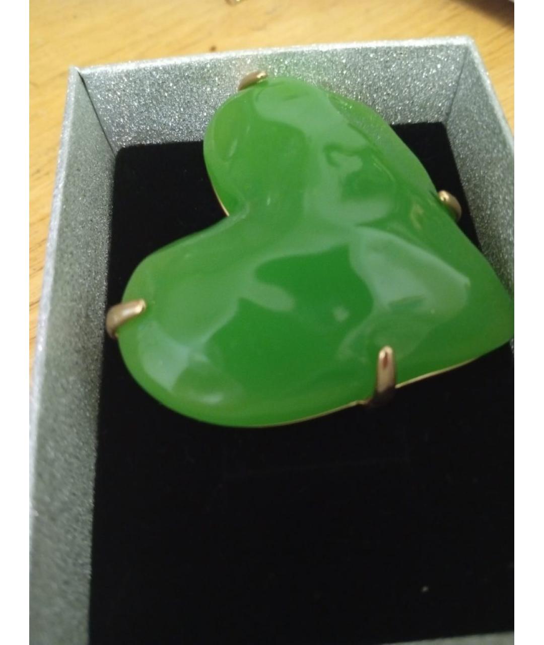 GIVENCHY Зеленая металлическая булавка / брошь, фото 2