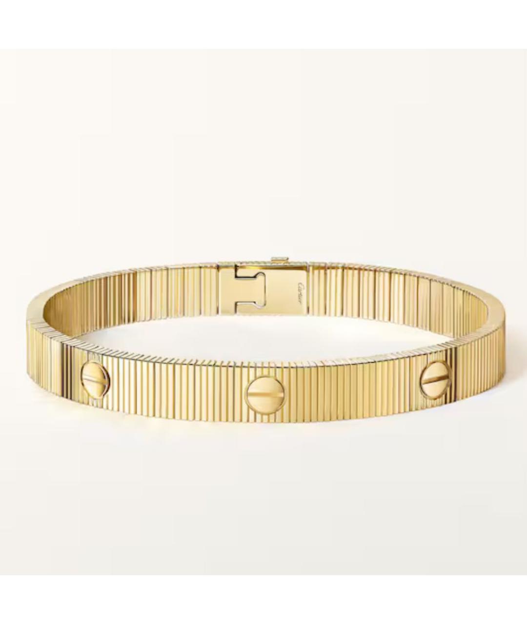CARTIER Золотой браслет из желтого золота, фото 7