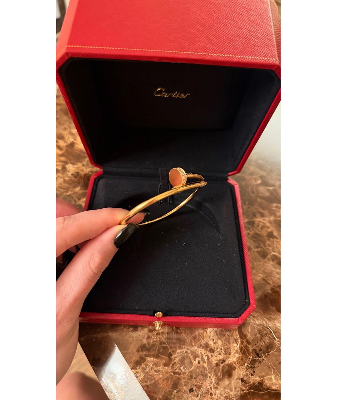 CARTIER Золотой браслет из розового золота, фото 2