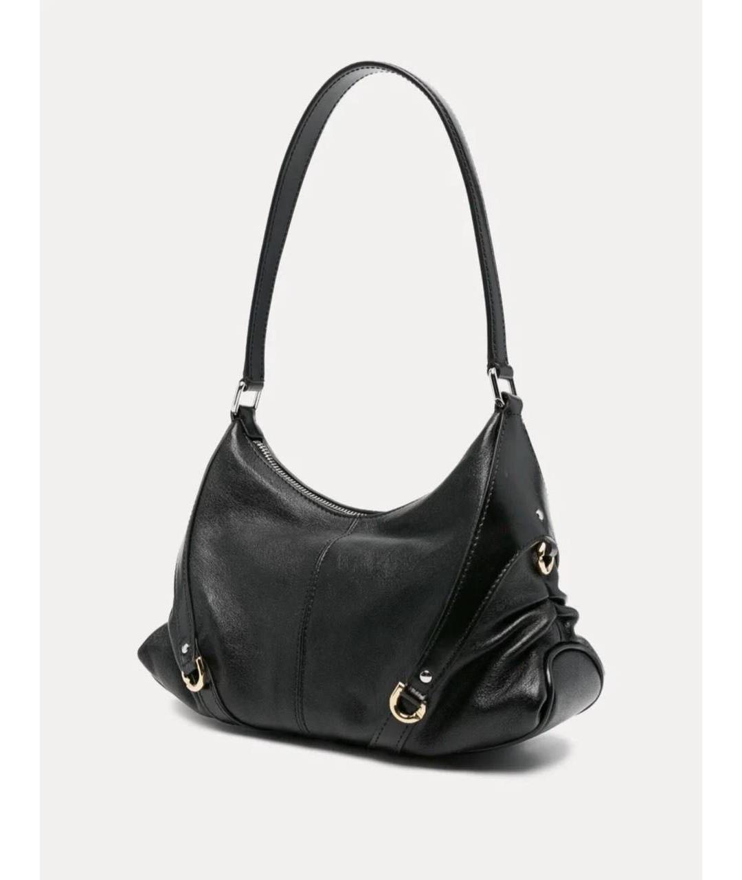 GIVENCHY Черная кожаная сумка через плечо, фото 2