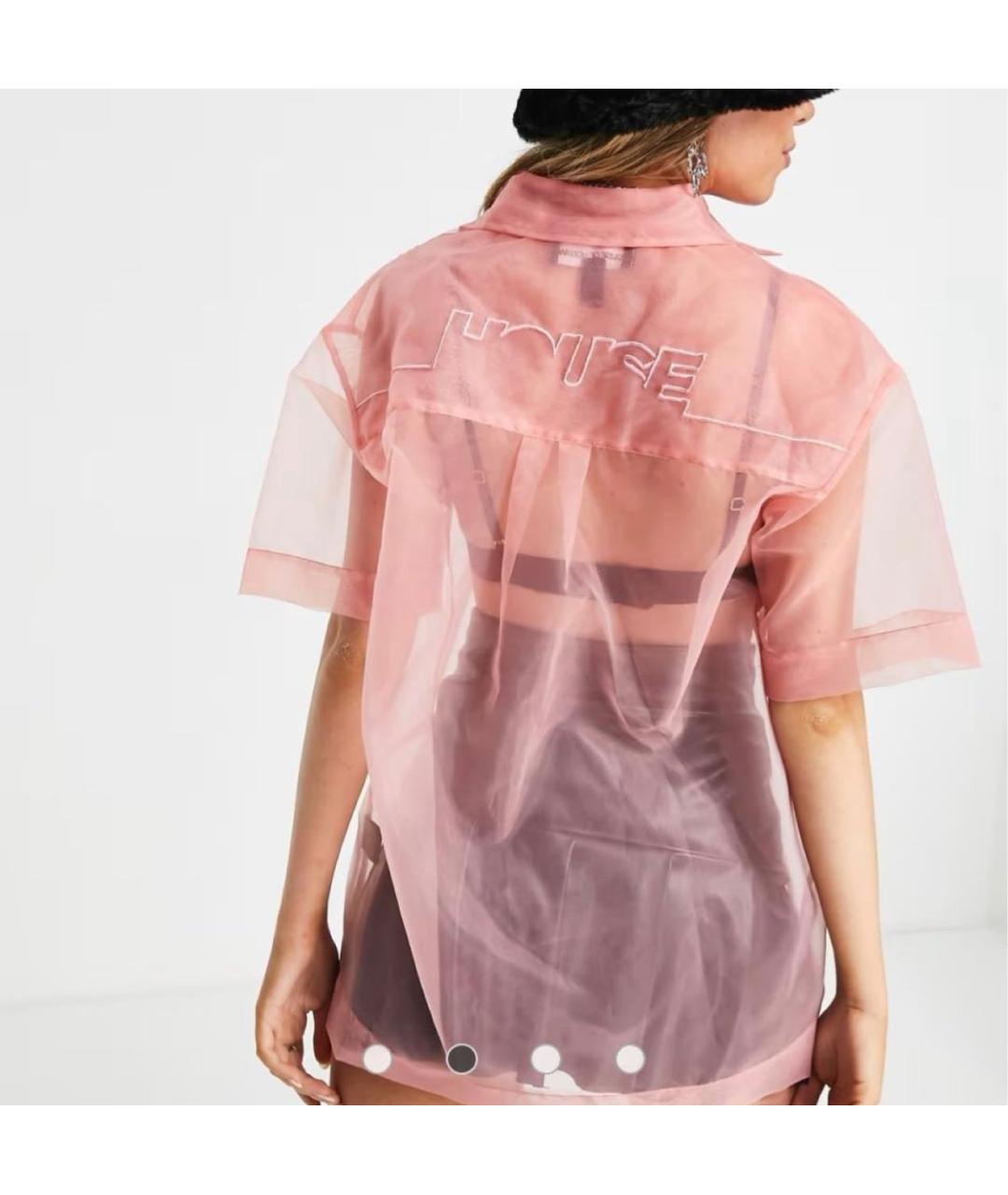 HOUSE OF HOLLAND Черная синтетическая рубашка, фото 5