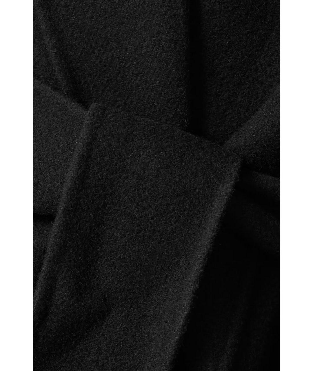 THE ROW Черное шерстяное пальто, фото 4