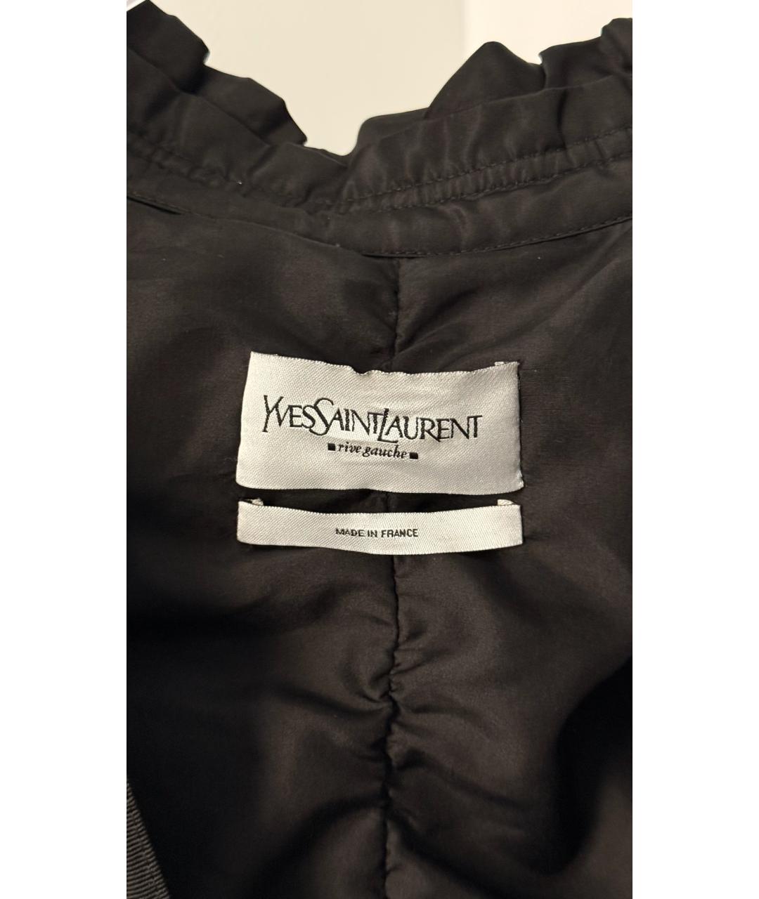 SAINT LAURENT Коричневая блузы, фото 3