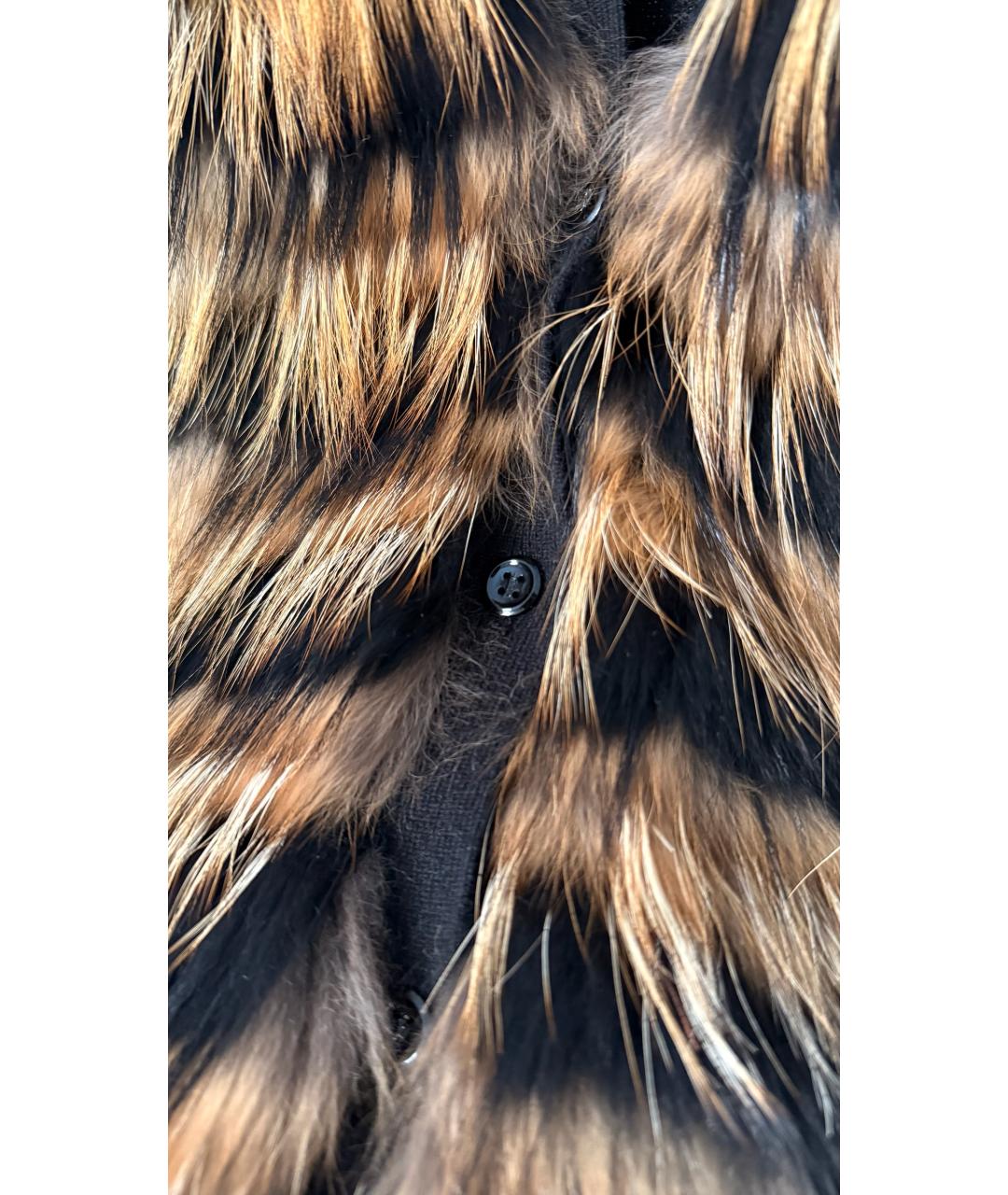 SAINT LAURENT Коричневый кардиган, фото 4