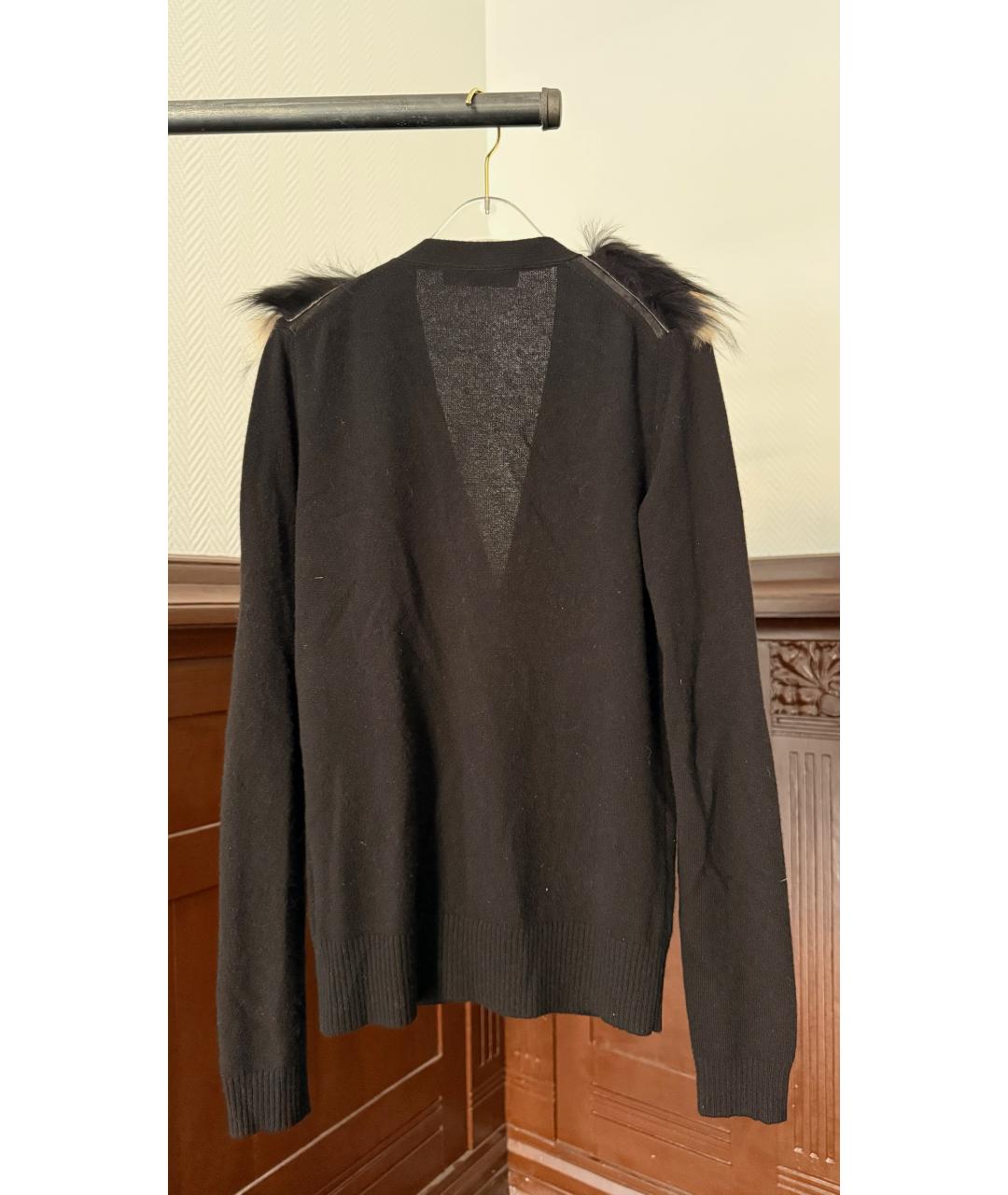 SAINT LAURENT Коричневый кардиган, фото 2