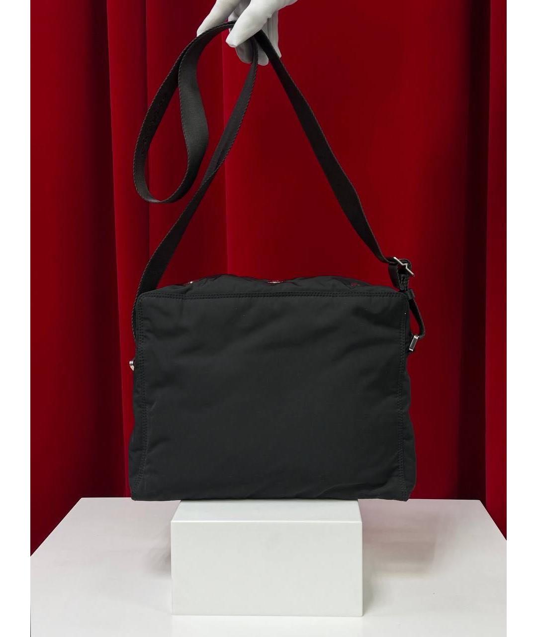 BOTTEGA VENETA Черная сумка на плечо, фото 7