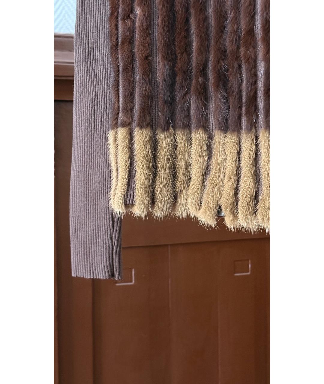 PRADA Коричневый кардиган, фото 4