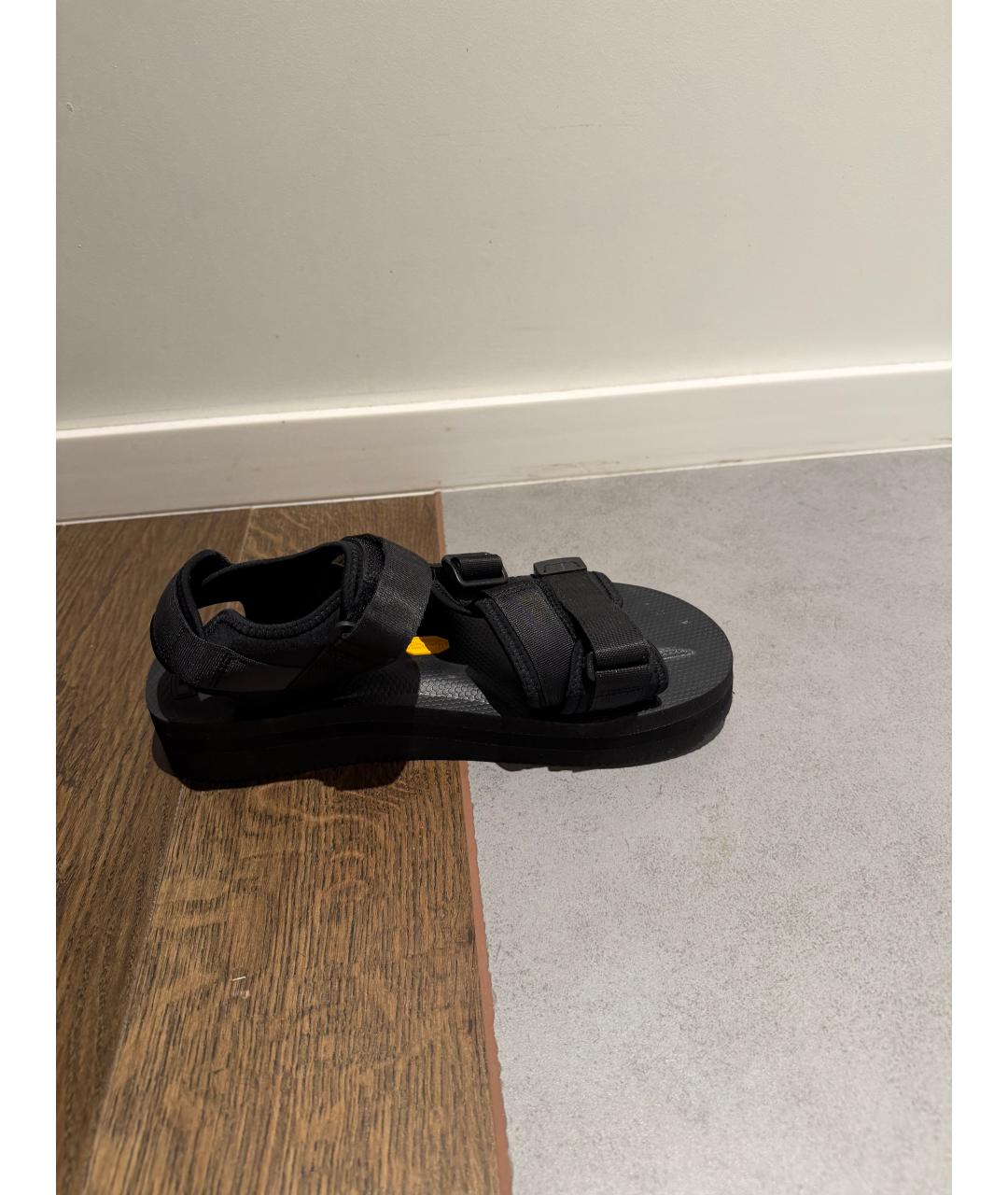 SUICOKE Черные сандалии, фото 6