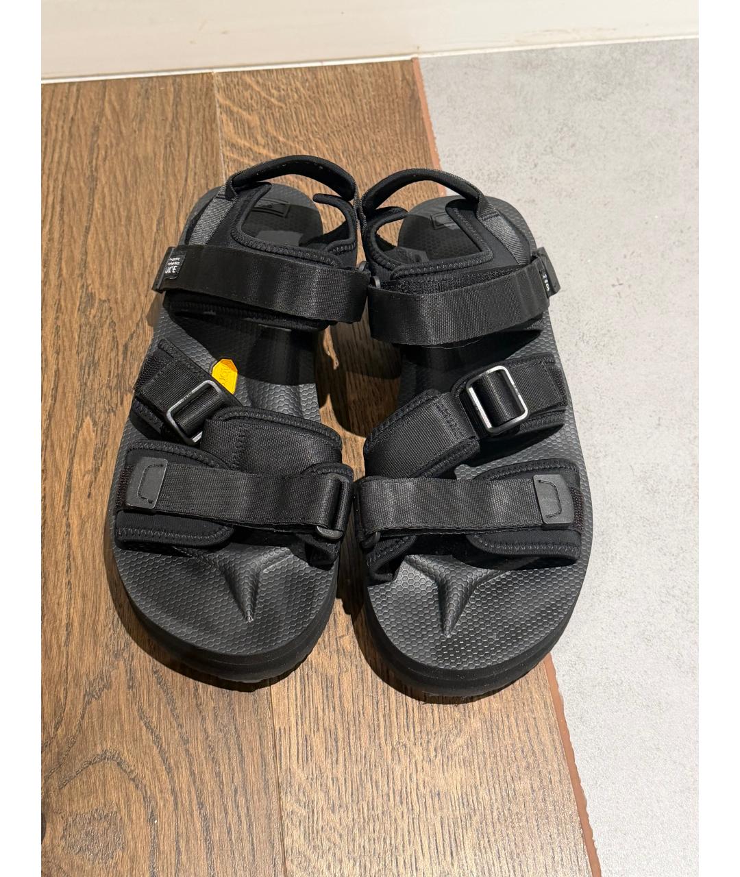 SUICOKE Черные сандалии, фото 2