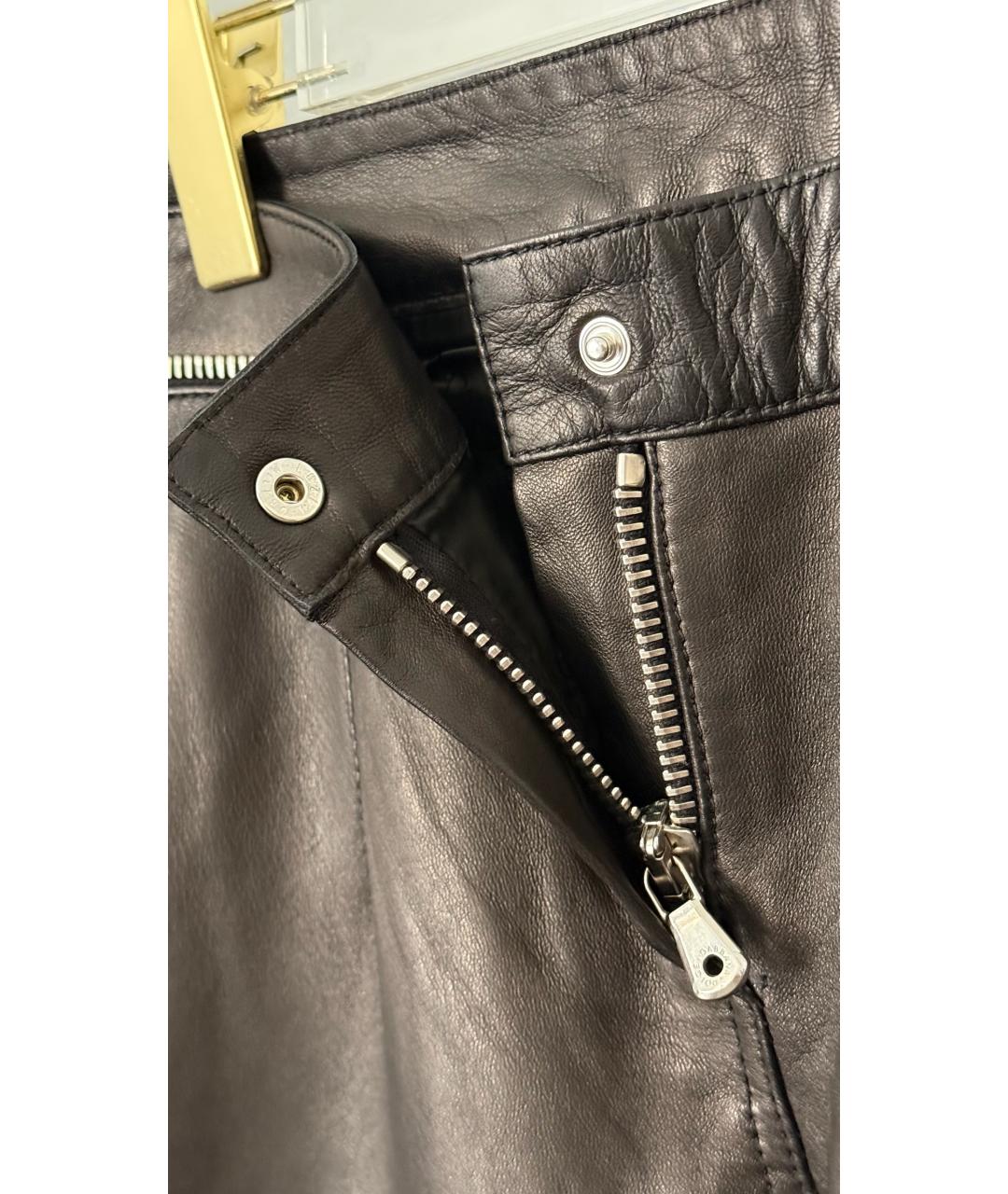 DOLCE&GABBANA Черные прямые джинсы, фото 4