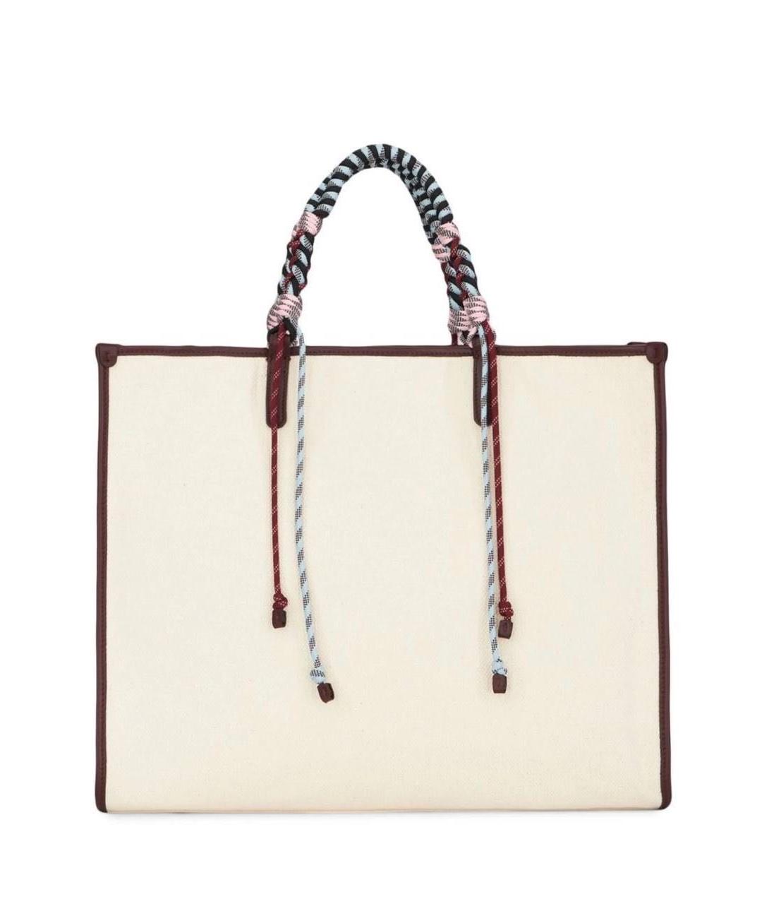 ETRO Белая сумка тоут, фото 2