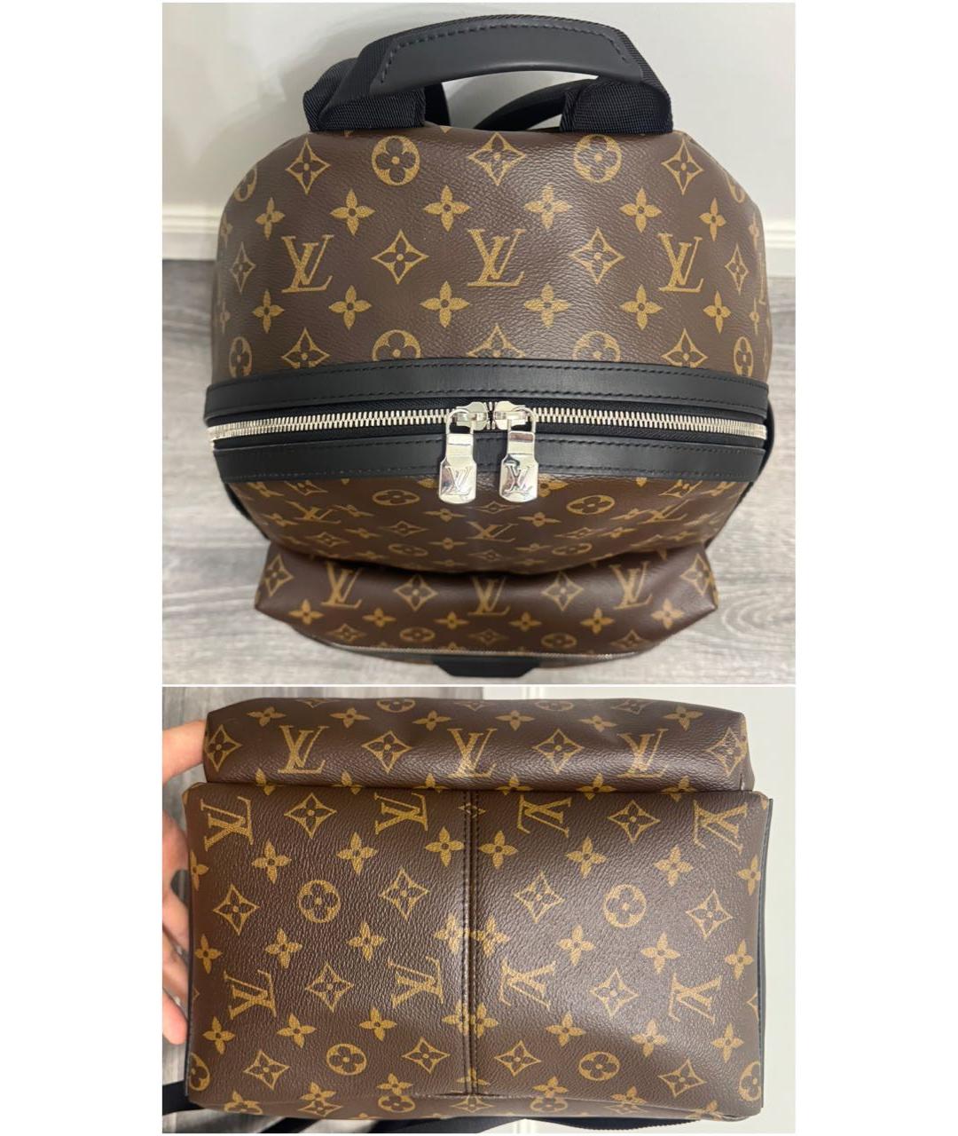 LOUIS VUITTON Коричневый рюкзак, фото 3