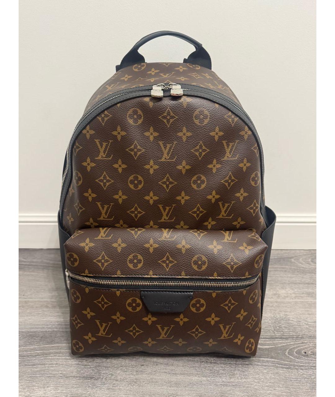 LOUIS VUITTON Коричневый рюкзак, фото 8