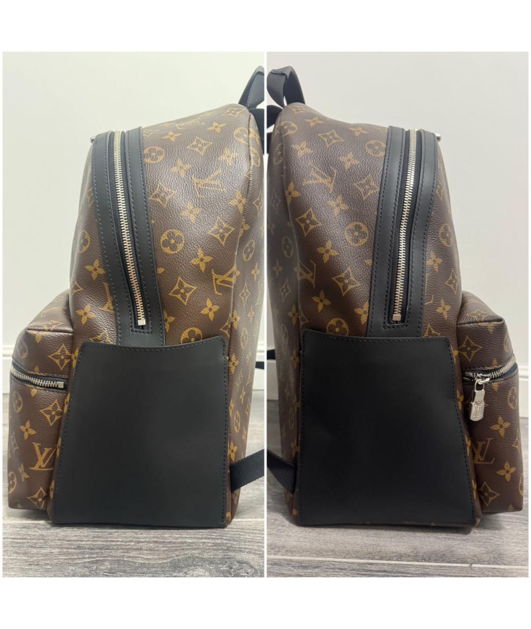 LOUIS VUITTON Коричневый рюкзак, фото 4