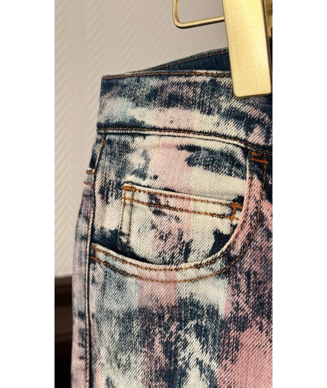 BALMAIN Мульти прямые джинсы, фото 4