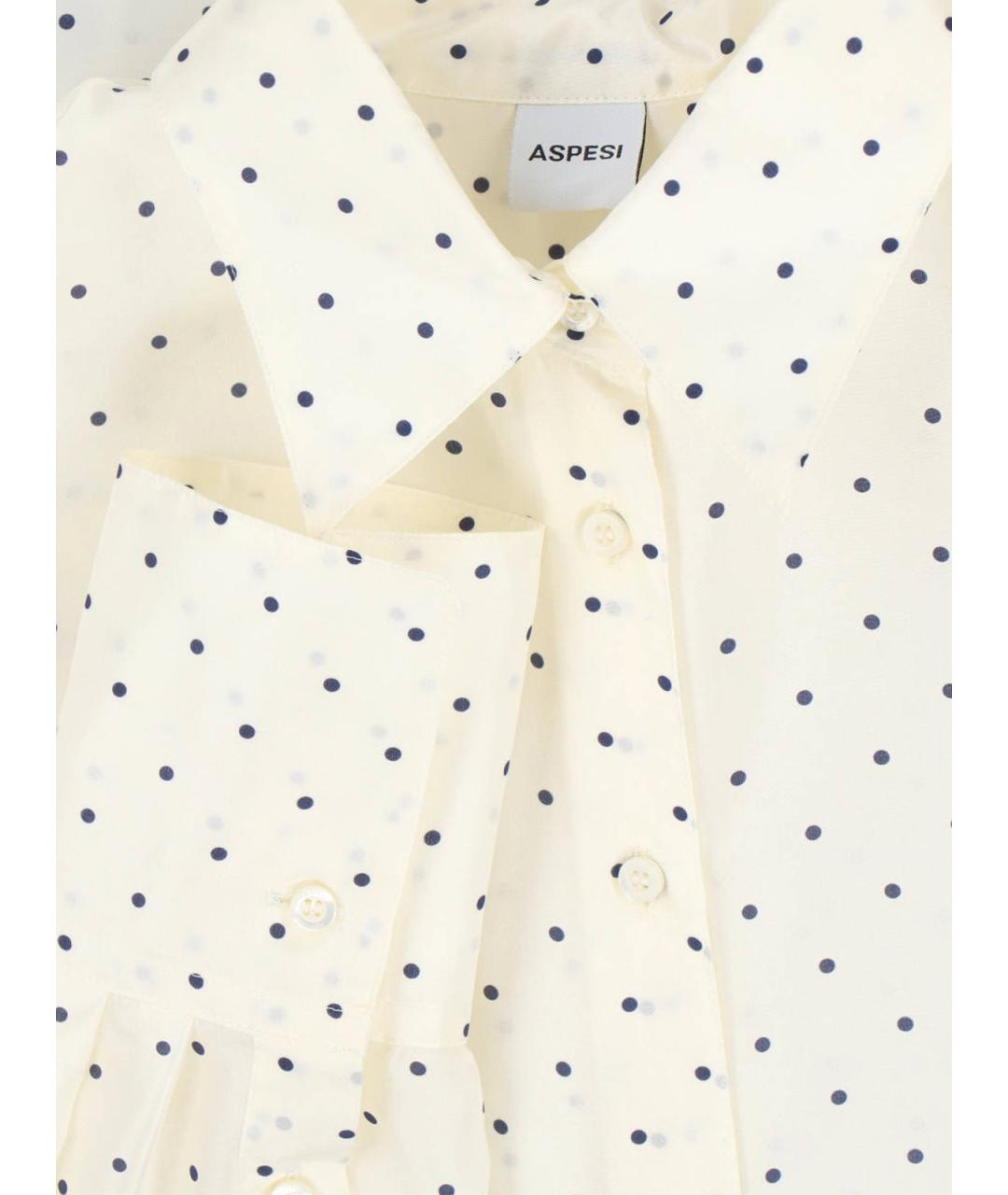 ASPESI Белая шелковая рубашка, фото 3