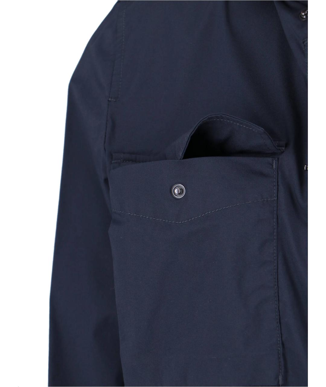 ASPESI Синяя хлопковая куртка, фото 4