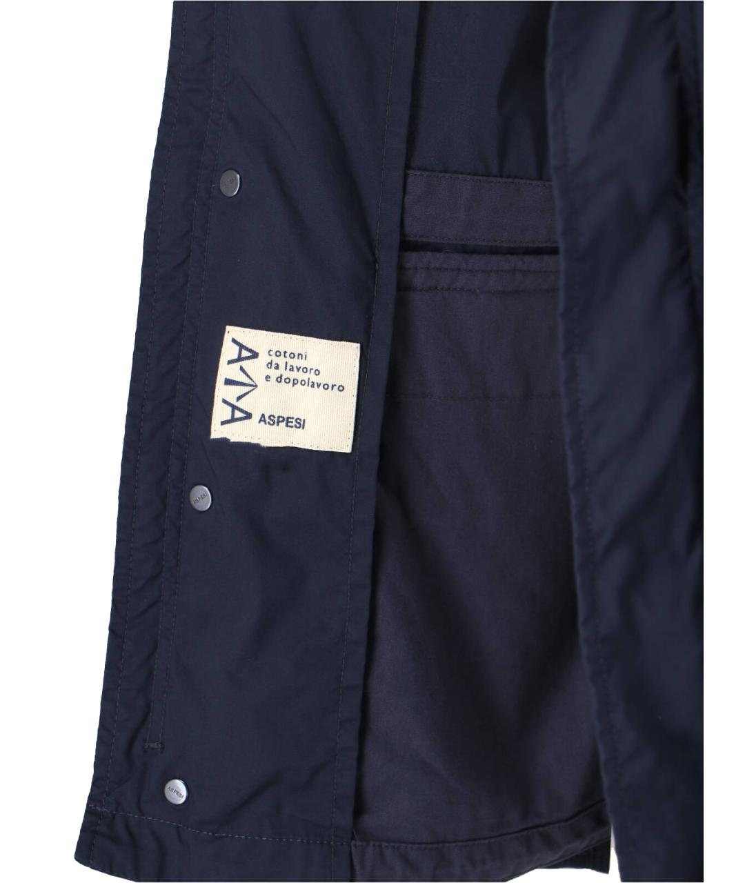 ASPESI Синяя хлопковая куртка, фото 5