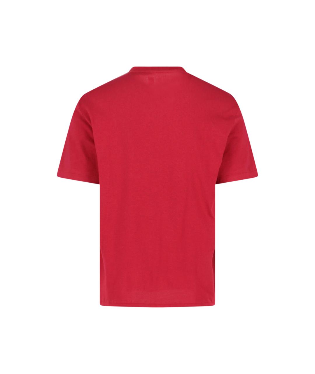POLO RALPH LAUREN Красная хлопковая футболка, фото 2